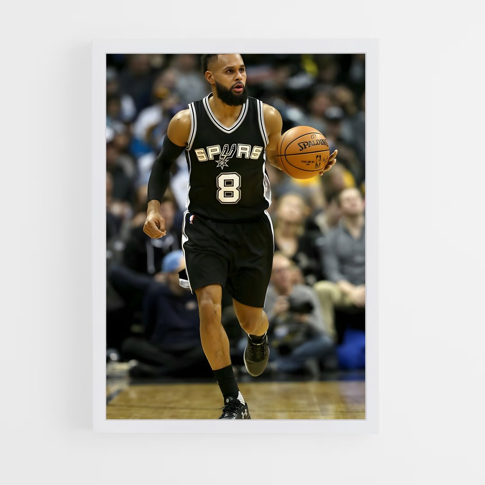 Poster En Course Pour La Victoire – affiche Basketball (vue 3)